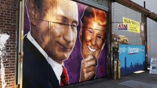 Dadka kasoo horjeeda Trump ayaa ku jesjeesay xiriirka u la leeyahay Madaxweyne Vladimir Putin