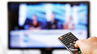 TV and remote