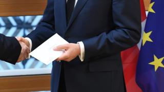 英國日前遞交要脫離歐盟的正式通知書