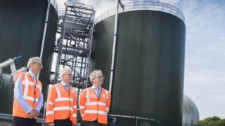 L-R: Alastair Lyons, Chairman, Peter Bridgewater, Finance and Commercial Director and Jonathan Taylor, Vice President EIB.