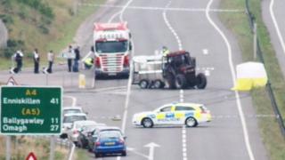 Phelim Brady died in a crash on the A4 road near Dungannon on 25 June 2014