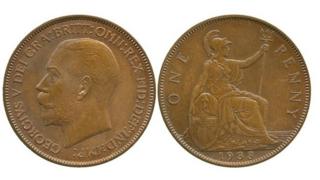 1933 Pattern pennies