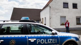 German police car - file pic