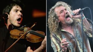 Seth Lakeman and Robert Plant