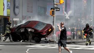 New York'ta kaza