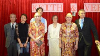 Family group at Keith and Veronica Leung's wedding