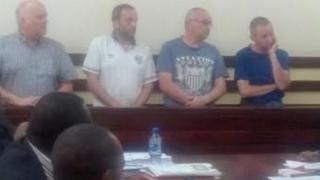 Accused plane spotters in court