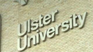 Ulster University sign