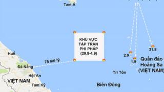 Báo Thanh Niên hôm 1/9 đưa tin website của Cục Hải sự Trung Quốc (MSA) thông báo nước này tiến hành cuộc diễn tập quân sự từ 29/08 đến 4/09/2017