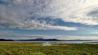 View across Morecambe Bay