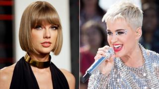 Taylor Swift and Katy Perry