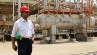 Iranian gas worker