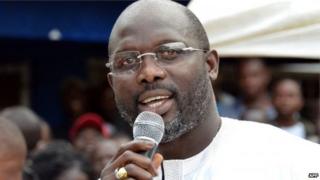George Weah madaxweynaha Liberia