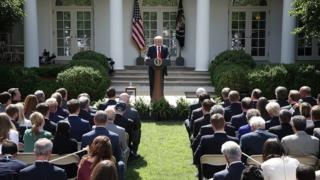 Trump, Amerika Serikat, Gedung Putih