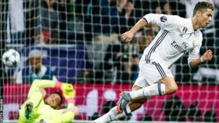 Real Madrid forward Cristiano Ronaldo