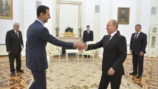 Akwai kyakkyawar dangantaka tsakanin Syria da Rasha