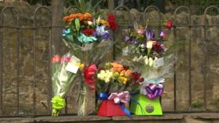 Flower tributes