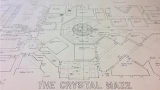 the Crystal Maze floorplan