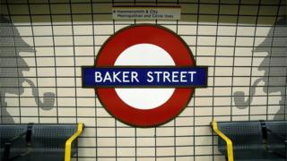 Baker Street Tube station platform