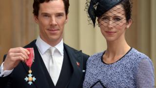 Benedict Cumberbatch and Sophie Hunter