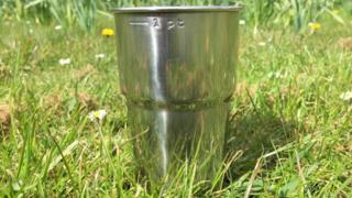 Stainless steel cup