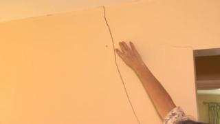 Crack in wall in Hensall