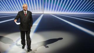 Martin Winterkorn, former Volkswagen chief executive at the Frankfurt Motor Show
