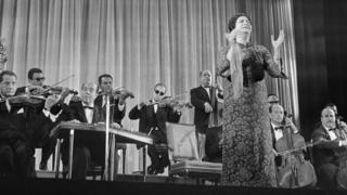 The late Umm Kulthum, seen here in 1967, enjoys legendary status across the Middle East