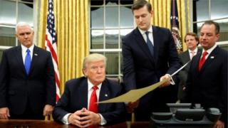 Donald Trump ve Rob Porter