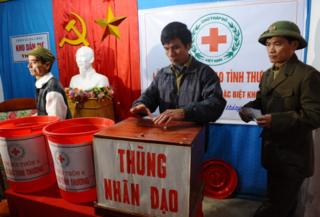 Một hoạt động cứu trợ đói nghèo ở tỉnh Thanh Hóa