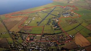 The Shackleton army barracks site