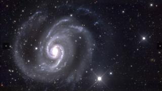 Galaxia en espiral NGC 1566