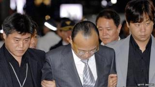 Hanwha group chairman Kim Seung-youn