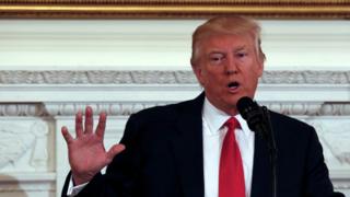 Trump Beyaz Saray'da