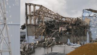 The stricken Fukushima power plant in Japan