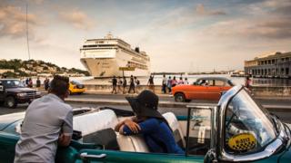 Buque en La Habana