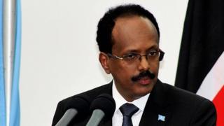 Le président somalien Mohamed Abdullahi Farmajo