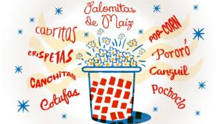Las varias maneras en las que se le dice a las palomitas en español