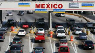 Frontera con Mexico