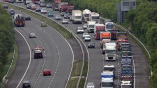 Motorway traffic