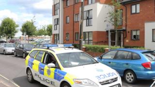 Crawley murder scene