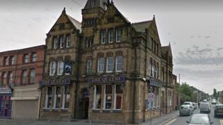 Queens pub in Bootle