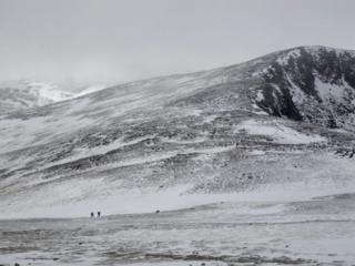 Northern Cairngorms on 15 April
