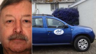 Robert Stevenson and taxi