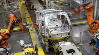 Automation in car factory