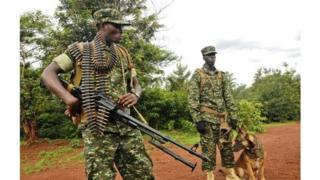 Les troupes ougandaises sont présentes depuis 2009 dans le nord-est de la Centrafrique.