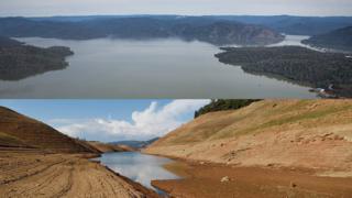Lago Oroville, norte de California