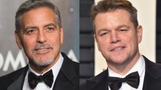 George Clooney and Matt Damon