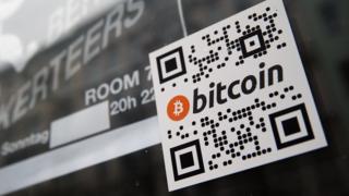 Bitcoin sticker