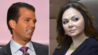 Donald Trump Jr and Natalia Veselnitskaya